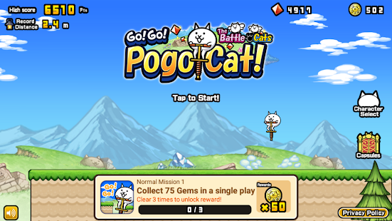 Go! Go! Pogo Cat 1.0.16 screenshots 2
