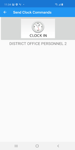 Android application Integrity TimeTrust App Clock screenshort