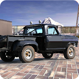 4x4 offroad truck drive icon