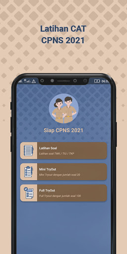 Android application Siap CPNS 2024 - Latihan CAT screenshort