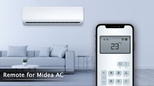 Remote for Midea AC Screen 3