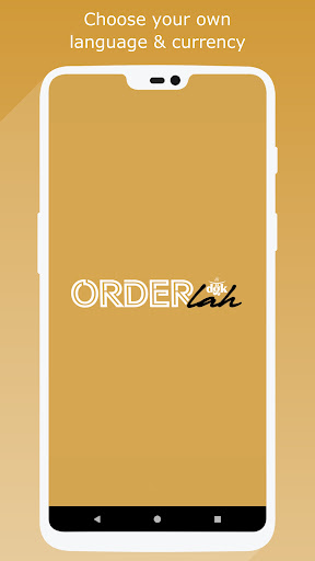 Android application Orderlah DGK User screenshort