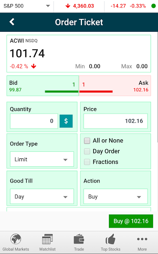 Ahli Invest Screen 2