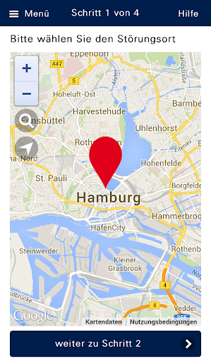 StörMeldung Hamburg Screen 3