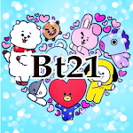 Cover Image of Herunterladen BT21 Stickers BTS Fan  APK