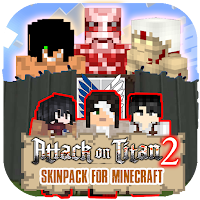 Skinpack Attack On Titan for MCPE