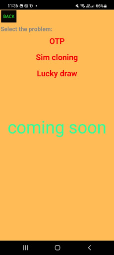 Android application CYWARE screenshort