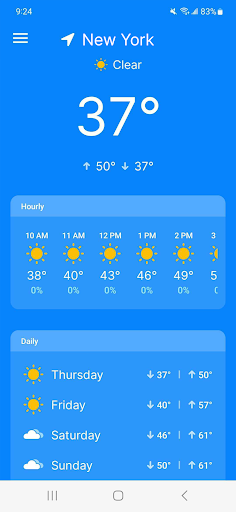 Android application Weather Mode: Live Weather screenshort