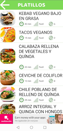 Recetas Saludables Screen 2