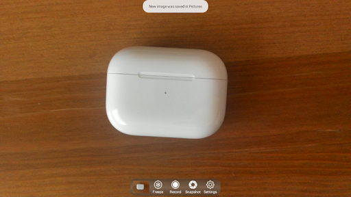 Aperçu de l'application