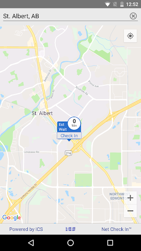 Android application Ron Hodgson Chevrolet Check In screenshort