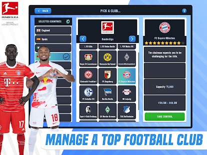 Soccer Manager 2023 - Football Screenshot