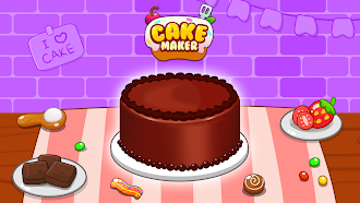 Game screenshot Cake Maker: Kids Cooking Games mod apk