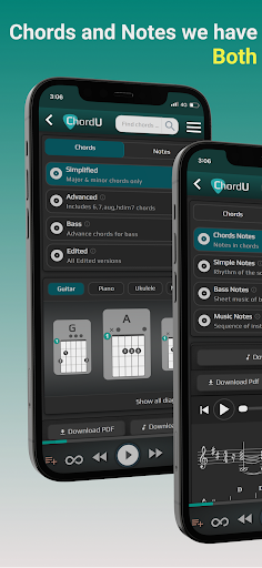 ChordU - get chords & notes Screen 2
