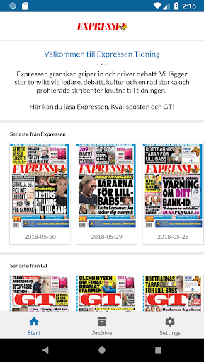 Expressen Tidning Screenshot 2 - AppWisp.com
