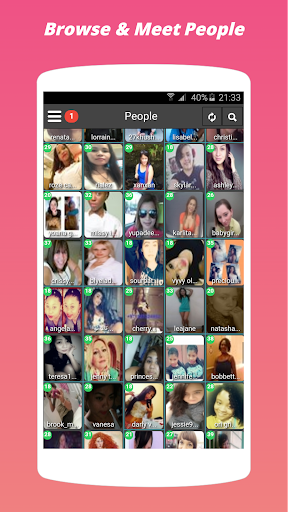 Find single girls nearby, chat Screen 2