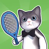 Tennis Cat 3D icon