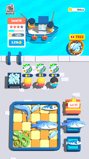 Android application Fish Fever screenshort