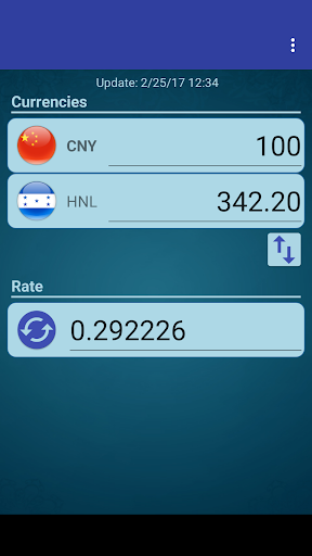 Android application CHN Yuan x Honduran Lempira screenshort