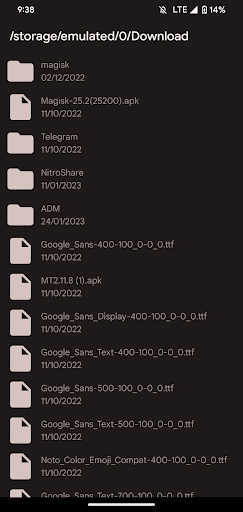 zFile - Simple File Manager screenshot
