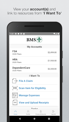 Android application BMS LLC Mobile App screenshort