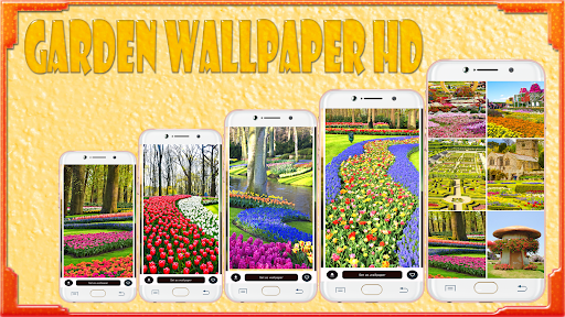 Android application Garden Wallpaper HD screenshort