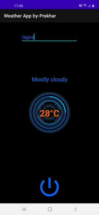 Weather App By - Prakhar - 1.0 - (Android)