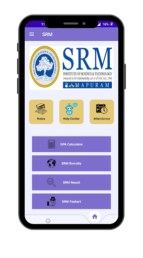 Android application SRM - ALL IN ONE screenshort
