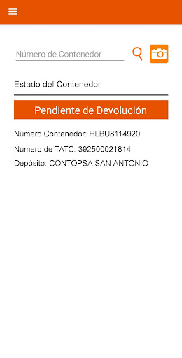Container Check Screen 2