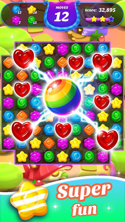 Gummy Candy Blast-Fun Match 3 - 1.8.2 - (Android)