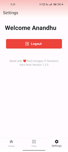 Kars Host Screen 3