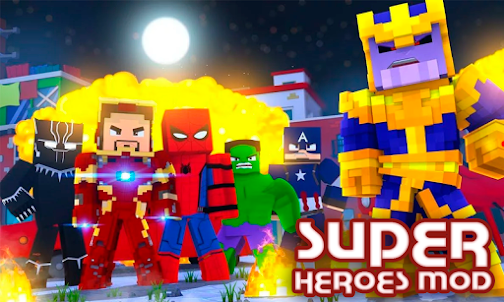 Mod Superheroes for Minecraft