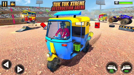 Tuk Tuk Rickshaw Derby Game  screenshots 1