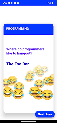 Random Jokes Screen 3