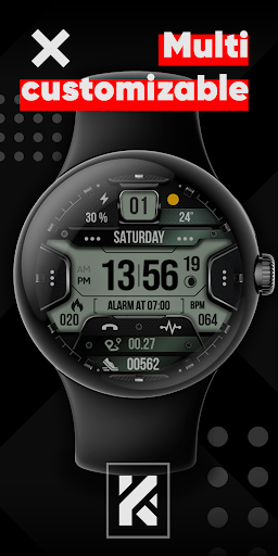 KF153 watch face Screen 2