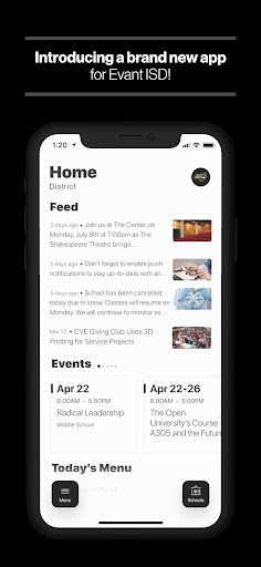 Android application Evant Elks screenshort