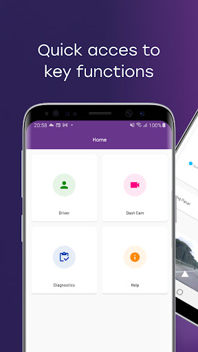 Android application SmartDrive Protect Companion screenshort