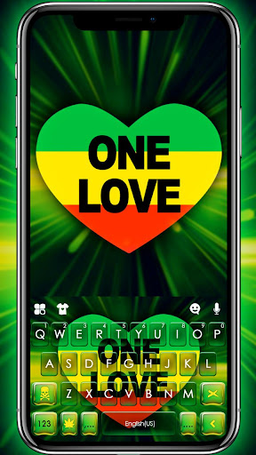 Android application One Love Reggae Theme screenshort