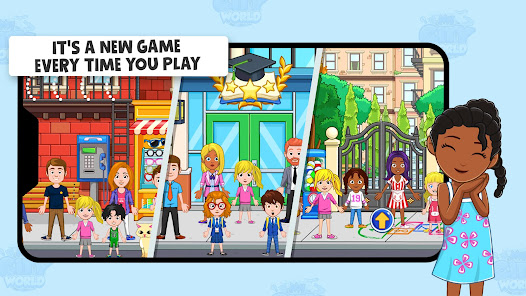 My Town World v1.0.40 MOD APK (Unlocked all) for android Gallery 4