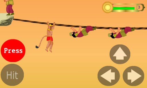 Android application Hanuman the ultimate game screenshort