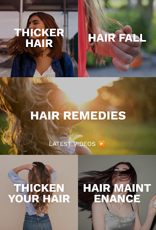 Game screenshot Haircare app for women apk download