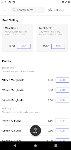 Pizza Palas Screen 2