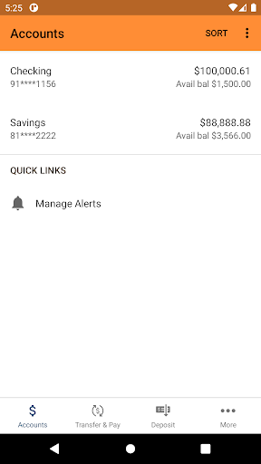 Kerndt Bank Mobile Screen 3