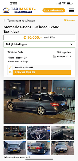Taximarkt Screen 2
