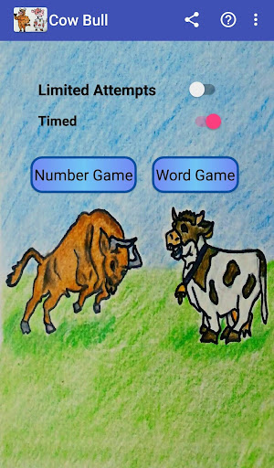 Android application Cow Bull screenshort