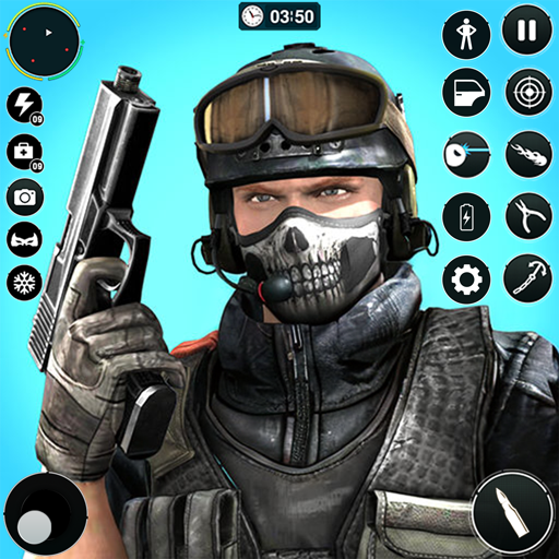 Commando Action Shooting Games logo