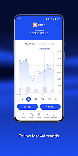 Screenshot of VALR Crypto Exchange