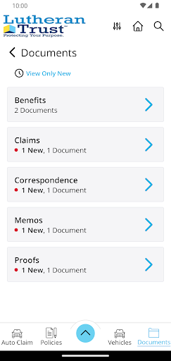 Lutheran Trust Online Screen 3