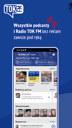 TOK FM - Radio i Podcastyのおすすめ画像1