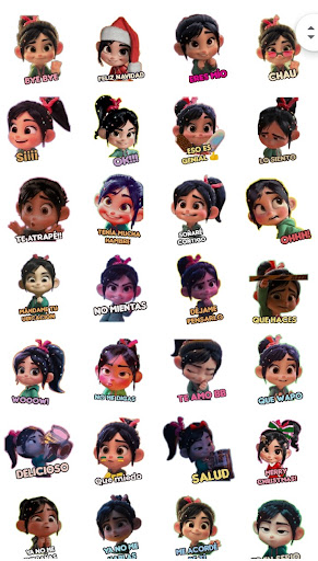 Vanellope stickers